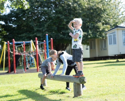 Kids in park