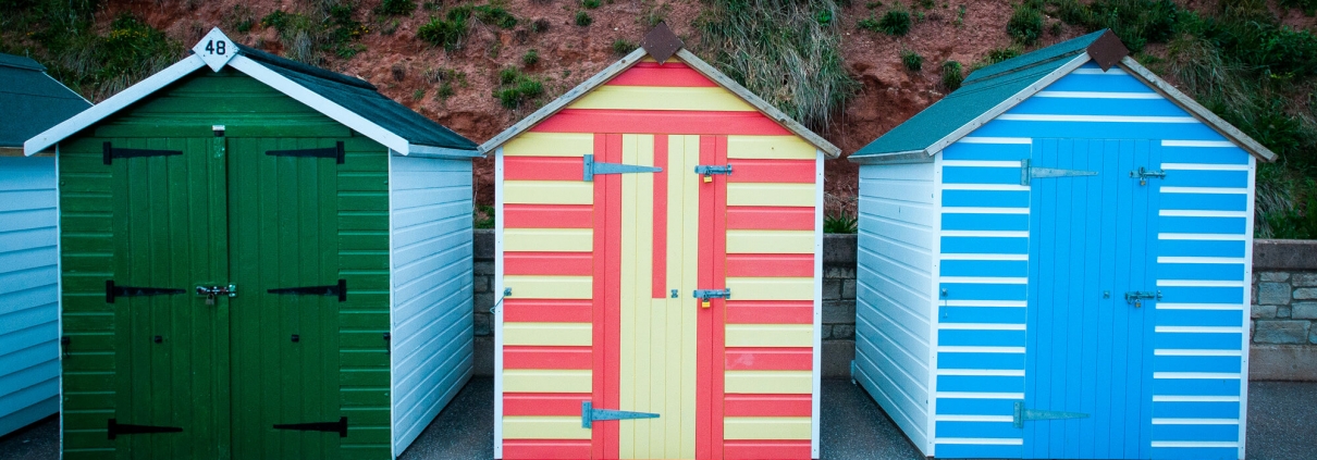 Front Beach huts