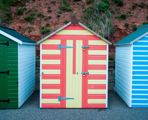Front Beach huts